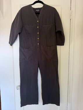 Ilana Kohn Navy Cotton Jumpsuit